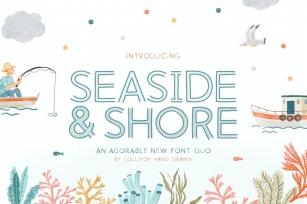 Seaside and Shore Font Duo Font Download