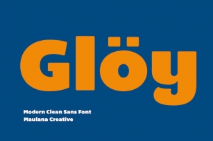 Gloy Display Sans Font Font Download