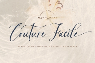 Couture Facile Font Download