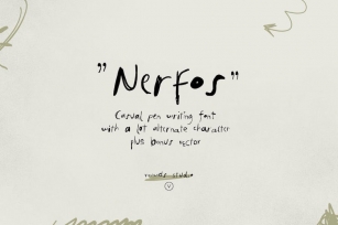 Nerfos Font Font Download