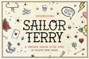 Sailor Terry Font Font Download