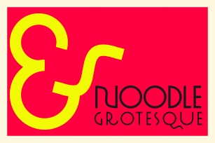 Noodle Grotesque Font Download