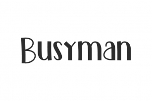 Busyma Font Download