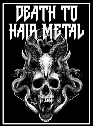 Death to Hair Metal Font Download