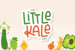 A Little Kale Font Font Download