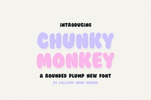 Chunky Monkey Font Font Download