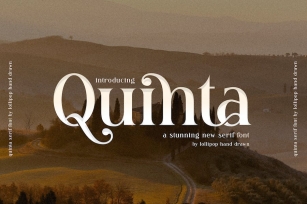 Quinta Serif Font Font Download
