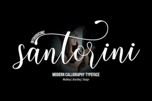Santorini Script Font Font Download