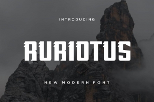 Ruriotus Font Download