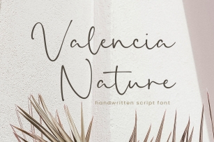 Valencia Nature Font Download