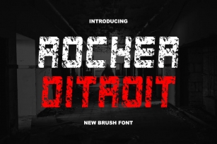 Rocker Ditroit Fonts Font Download