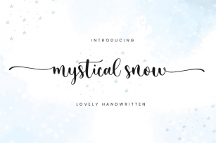 Mystical Snow Font Download