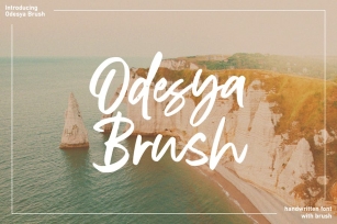 Odesya Brush Font Download
