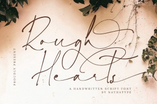 Rough Hearts Font Download