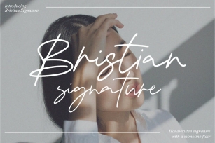Bristian Signature Font Download