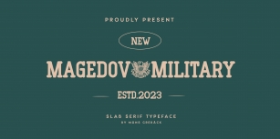 Magedov Military Font Download