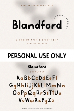 Blandford Font Download