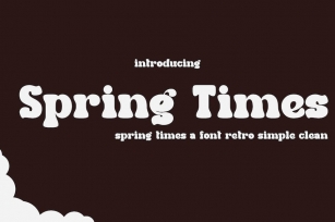 Spring Times Font Download