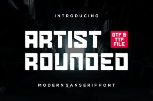 Artist Rounded Fonts Font Download