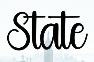 State Font Download