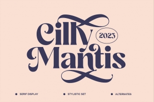 Cilly Mantis Font Download