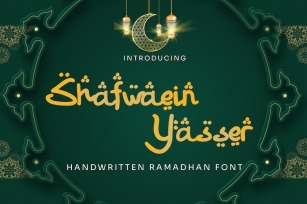 Shafwaein Yasser - Ramadan Font Font Download