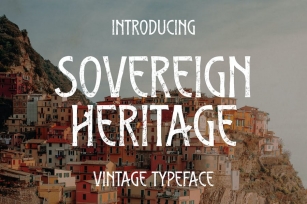 Sovereign Heritage - Vintage Typeface Font Download