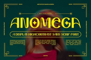 Anomega Font Download