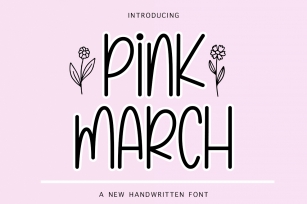 Pink March Font Download