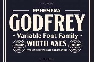 EFCO Godfrey Condensed Font Download