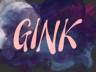 G Gink Font Download