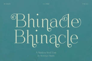 Bhinacle Font Download