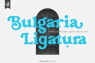 Bulgaria Ligatura Font Download