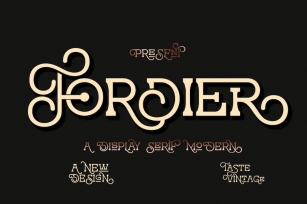 Fordier Font Download