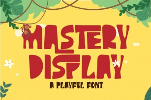 MASTERY DISPLAY Font Download