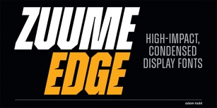 Zuume Edge Font Download