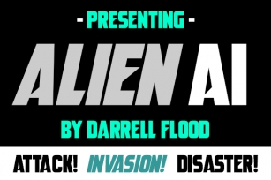 Alien AI Font Download