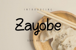 Zayobe font Font Download