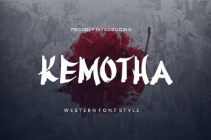 Kemotha - Western Font Font Download