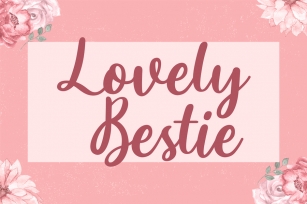 Lovely Bestie Font Download