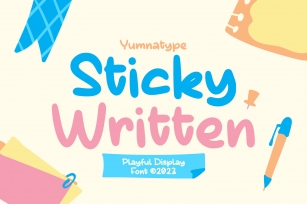 Sticky Writte Font Download