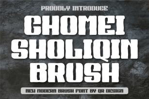 Chomei Sholiqin Brush Font Download