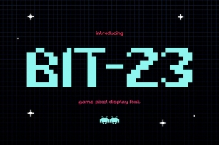 Bit-32 - Retro Gaming Font Font Download