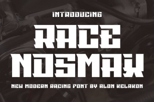 Race Nosmax Font Download