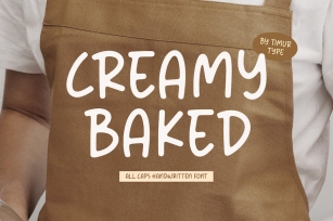 Creamy Baked Font Download