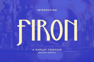 Firon Display Typeface Font Font Download