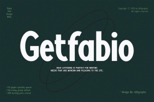 Getfabio Modern Font Font Download