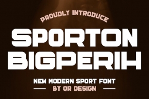 Sporton Bigperih Font Download