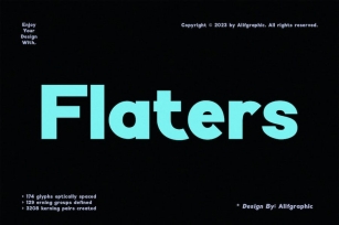 Flaters Modern Font Font Download