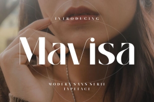 Mavisa Modern Sans Serif Typeface Font Download